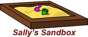 Illustration of a sandbox