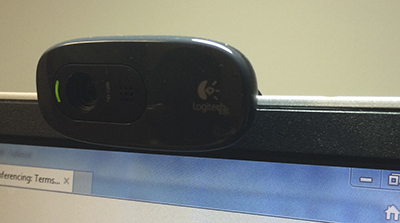 Photo of a webcam